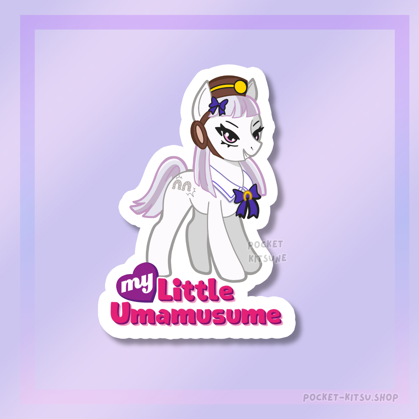 Goldship MLP sticker