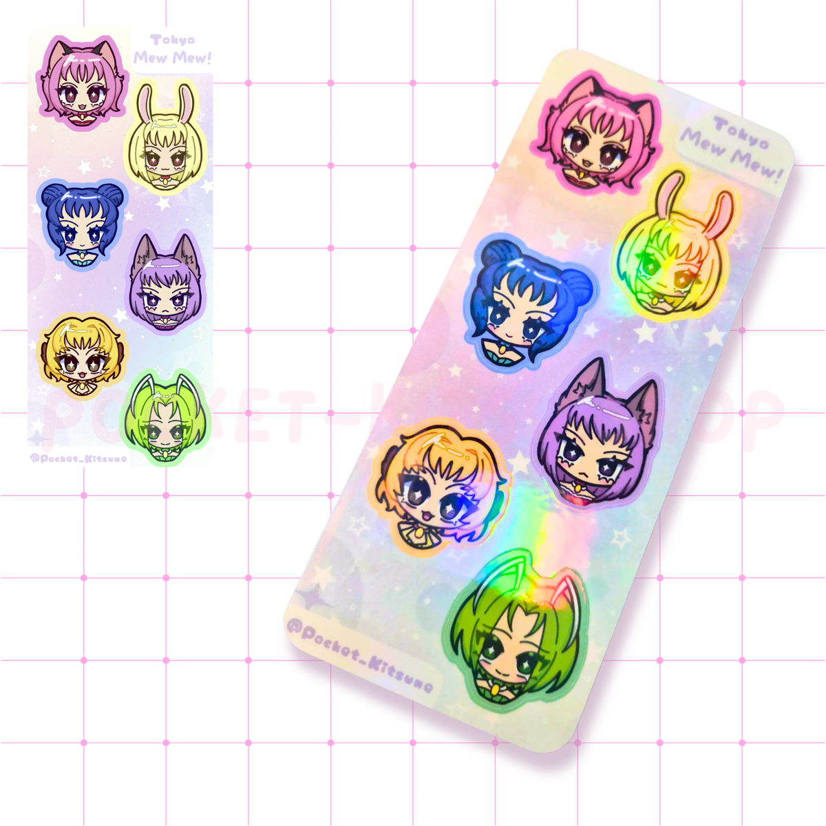 Tokyo Mew Mew Sticker Sheet