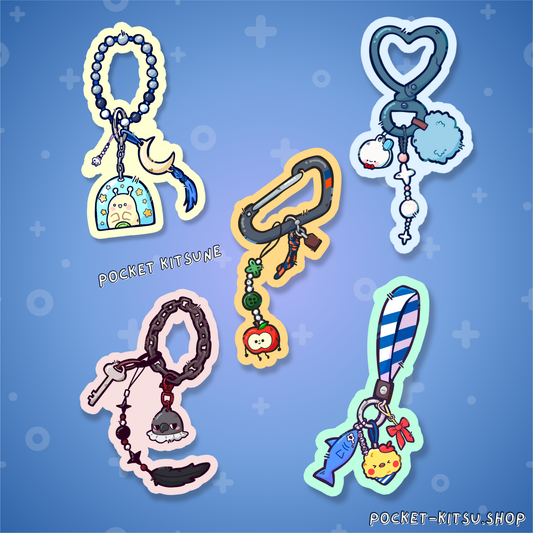 Love & Deepspace Keychain stickers