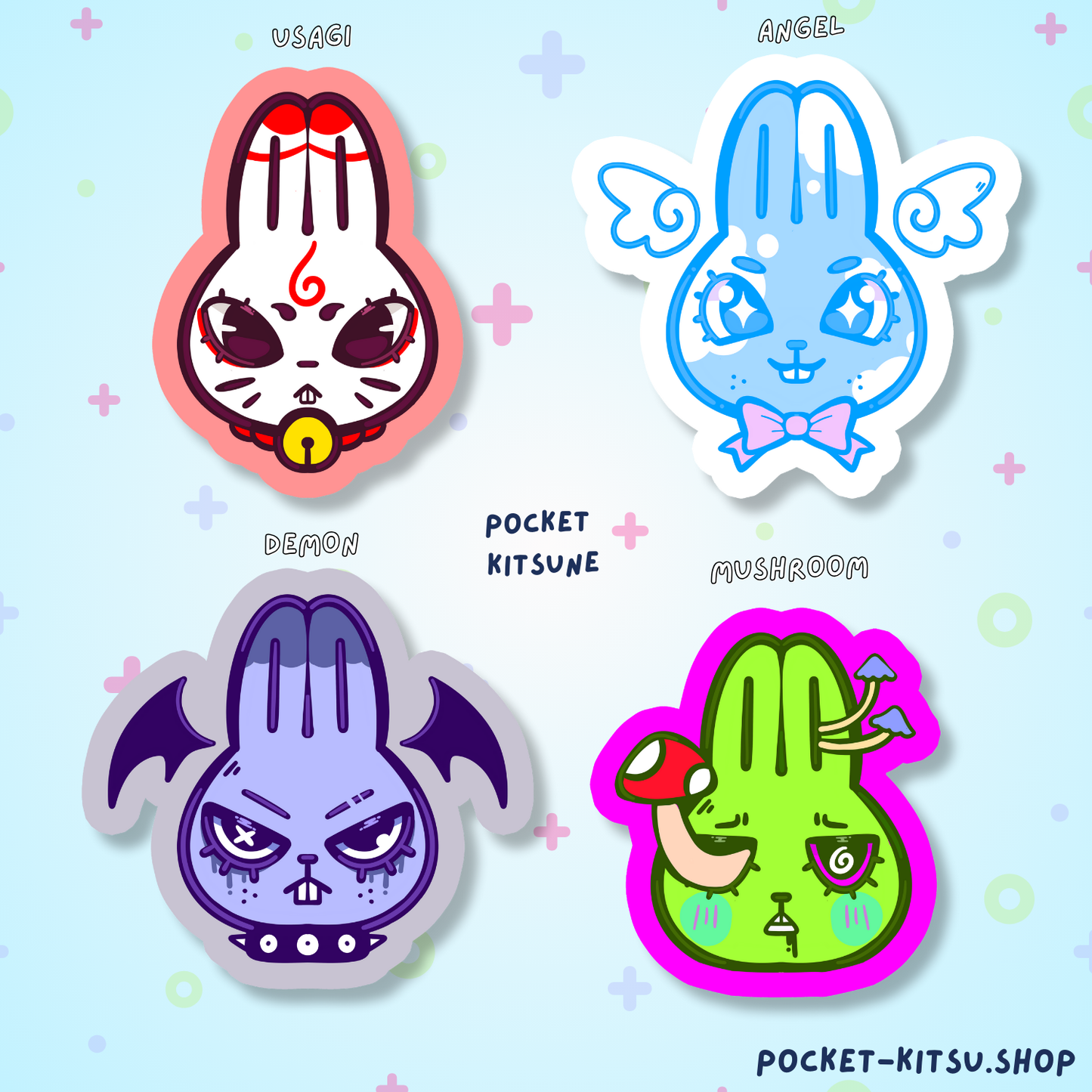 Bun sticker pack
