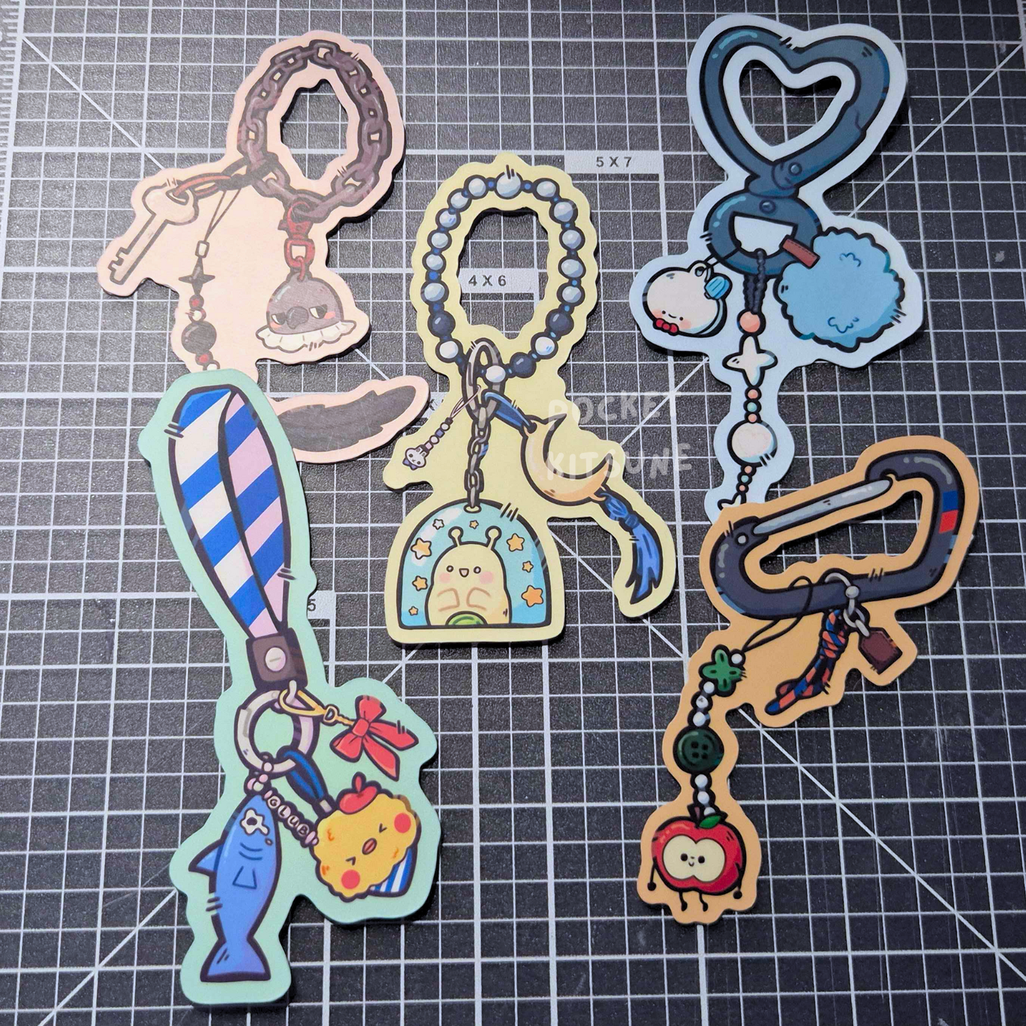 Love & Deepspace Keychain stickers